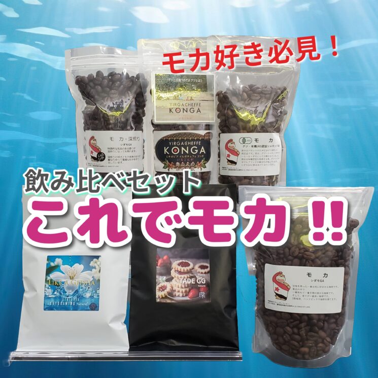 【飲み比べセット】これでモカ！！（合計：620g）